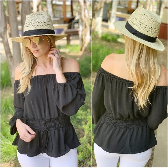 ✨LAST ONE✨Get It Together Corset WaistTop-Black - Picture 4 of 5